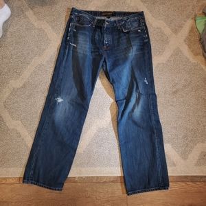 Men's lucky slim boot leg jeans size 38